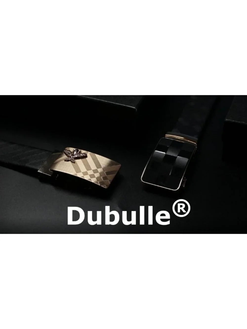 Men's Leather Ratchet Belt Adjustable Designer Alloy Buckle